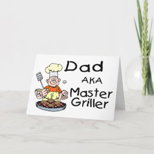 Cartão Pai Master Griller