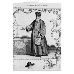Cartão Pai Matteo Ricci