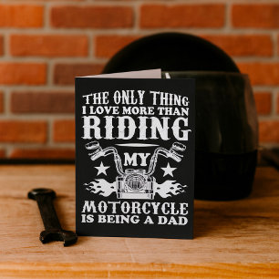 Cartão Pai Motociclista