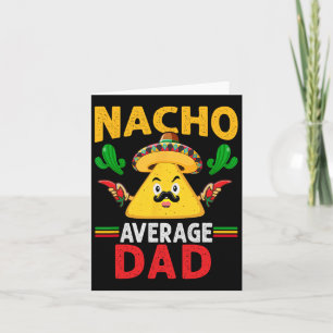 Cartão Pai Nacho Médio Cinco De Mayo 