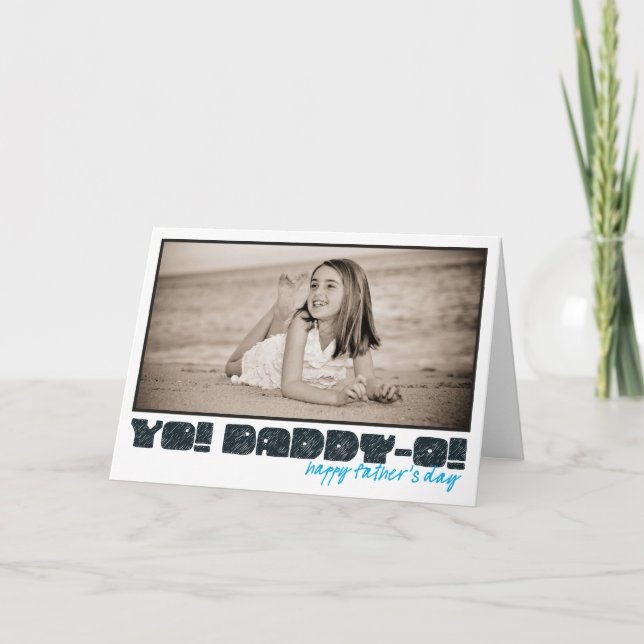 Cartão Pai-o feliz do dia dos pais! (Frente)