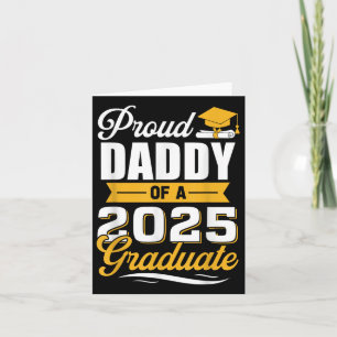 Cartão Pai Orgulhoso Da Graduação Do Pai 2025 2025