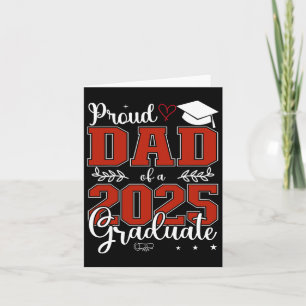 Cartão Pai Orgulhoso De Um Formando De Graduação Cl De 20