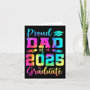 Cartão Pai Orgulhoso De Uma Graduação De Pais De Camisa D