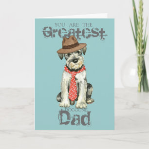 Cartão Pai Schnauzer Standard