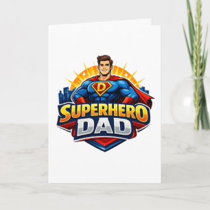 Cartão Pai Super-Herói