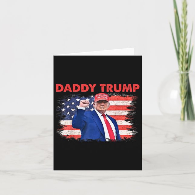 Cartão Pai Trump 5 (Frente)