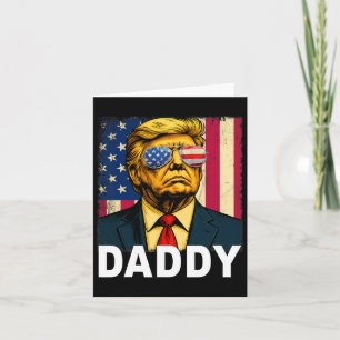 Cartão Pai Trump Funny Pai Trump Pai Para Homens E Mulher