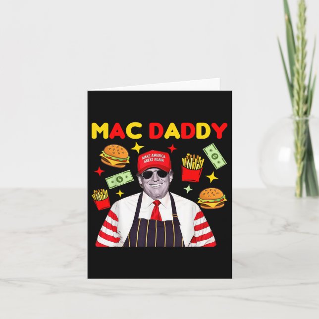 Cartão Pai Trump Mac (Frente)