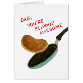 Cartão Pai, você é incrivelmente incrível | Dia dos Pais