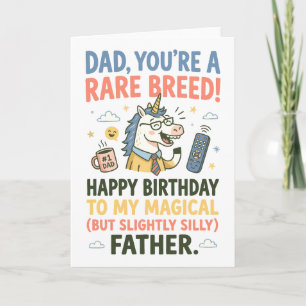 Cartão Pai, Você é um Dia dos Pais de Aniversário de Raça