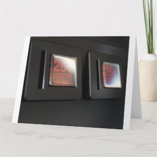 Cartão Painel de Slot de Moedas da Máquina Arcade