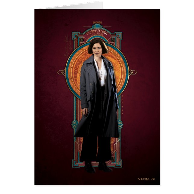 Cartão Painel Deco de Arte PORTENTINA GOLDSTEIN™ (Frente)