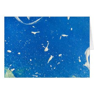 Cartão Paint Splatters