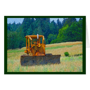 Cartão País Bulldozer