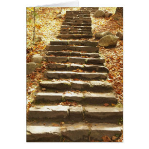 Cartão País Escada