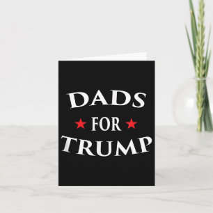 Cartão Pais Para A Vida Trump Pro Construam A Marcha De V