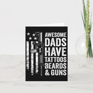 Cartão Pais Possuem Placas de Tatuagem &amp; Armas - Dia 