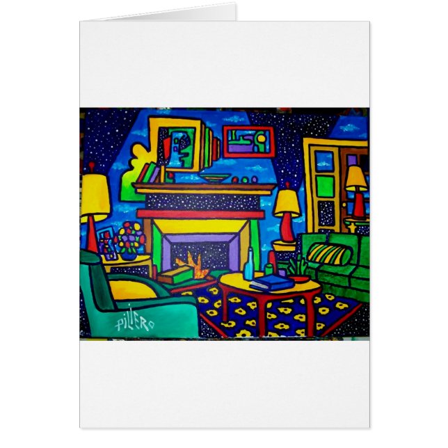 Cartão País que vive por Piliero (Frente)