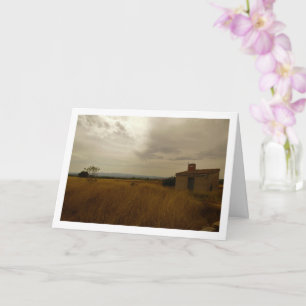 Cartão Paisagem antiga do Parque Farmário Russo