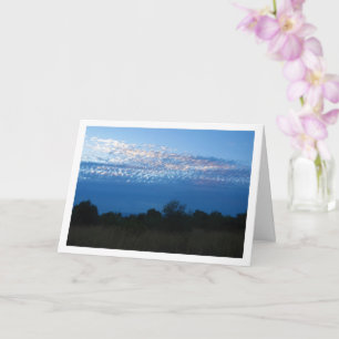 Cartão Paisagem Azul