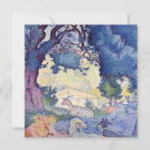 Paisagem com Caprinos (por Henri-Edmond Cross)