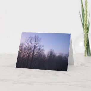 Cartão Paisagem da Manhã de inverno Fotografia