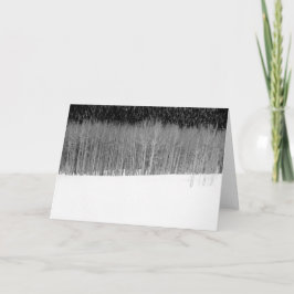 Cartão paisagem de inverno