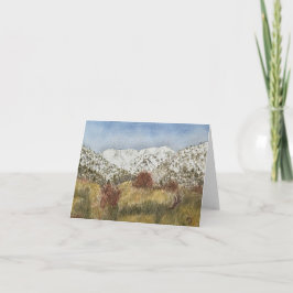 Cartão Paisagem de Nevada 1