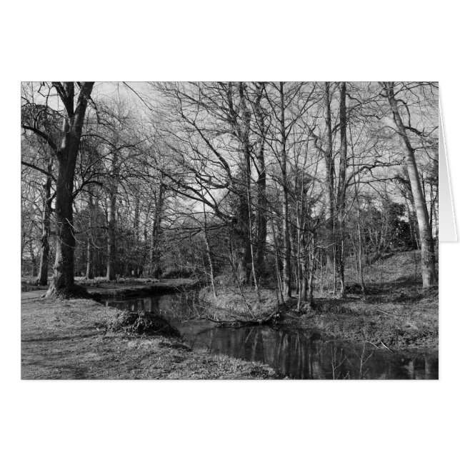 Cartão Paisagem de Parque - Parque de Bute, Cardiff (Frente Horizontal)