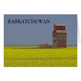 Cartão Paisagem do Elevador da Prairie