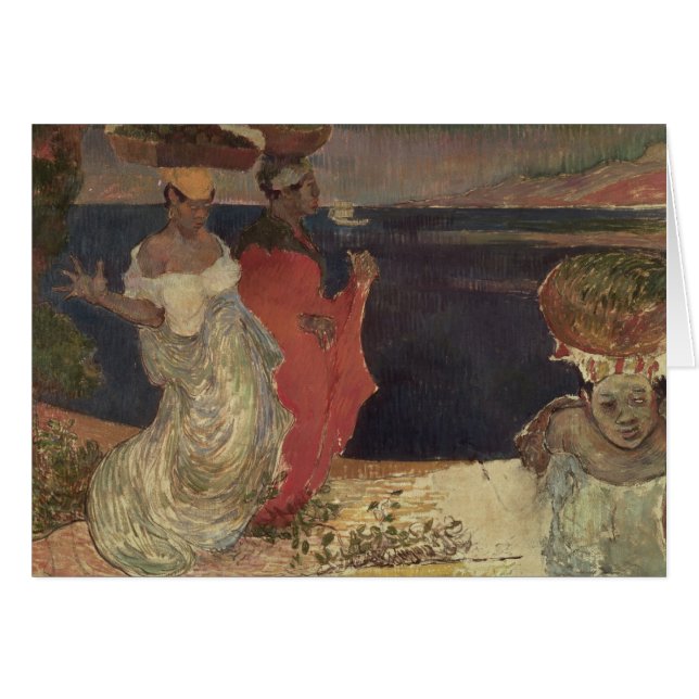 Cartão Paisagem em Martinica (Frente Horizontal)