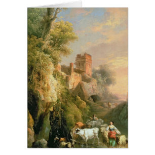 Cartão Paisagem espanhola