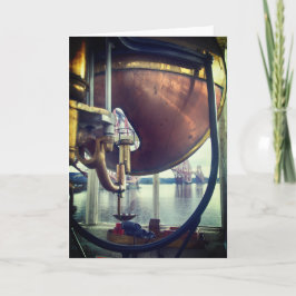 Cartão Paisagem Harbor Light Tower North Queensferry