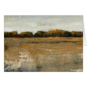 Cartão Paisagem Verde Esmagadora do Campo