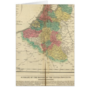 Cartão Países Baixos, Mapa do Atlas Beligium