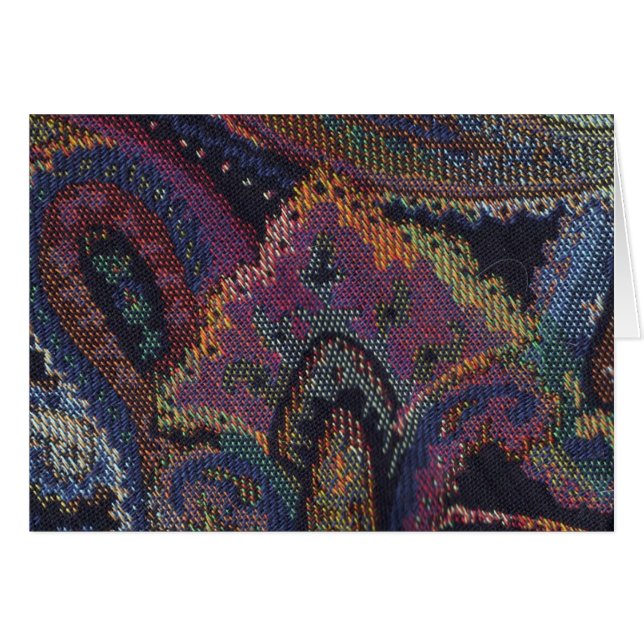 Cartão Paisley Purple (Frente Horizontal)