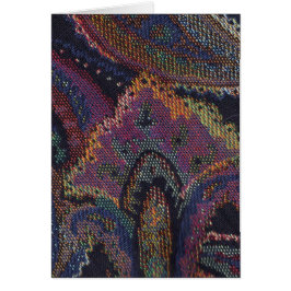 Cartão Paisley Purple