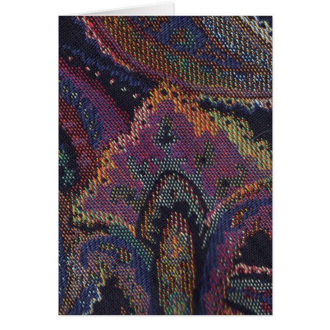 Cartão Paisley Purple (Frente)