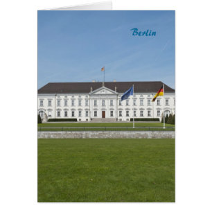 Cartão Palácio Bellevue em Berlim
