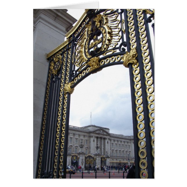 Cartão Palácio de Buckingham (Frente)