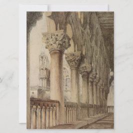 Cartão Palácio Ducal (por John Ruskin)