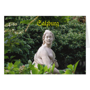 Cartão Palácio Mirabell - Salzburgo