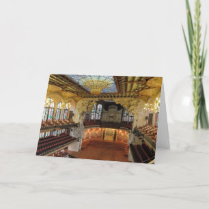 Cartão Palau de la Musica Catalana