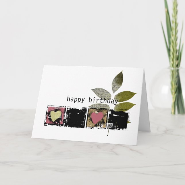 Cartão palavras de esperança (Frente)