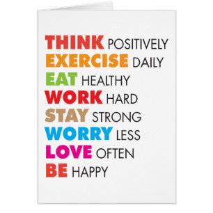 Cartão Palavras Inspiracionais - Motivação