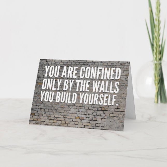 Cartão Palavras Motivacionais (Frente)