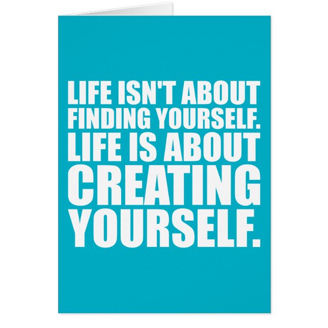 Cartão Palavras Motivacionais - Crie-se (Frente)