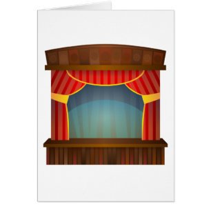 Cartão Palco do teatro