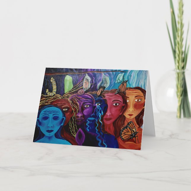 Cartão Palcos do luto (Frente)